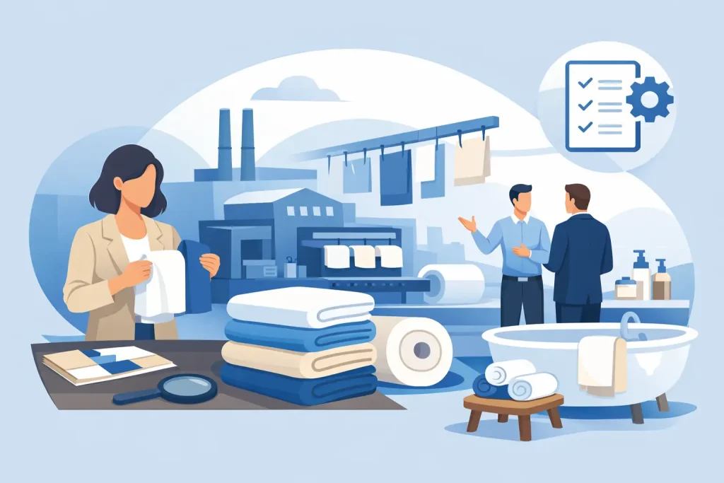 How to Choose a Custom Hotel Bath Towel Manufacturer