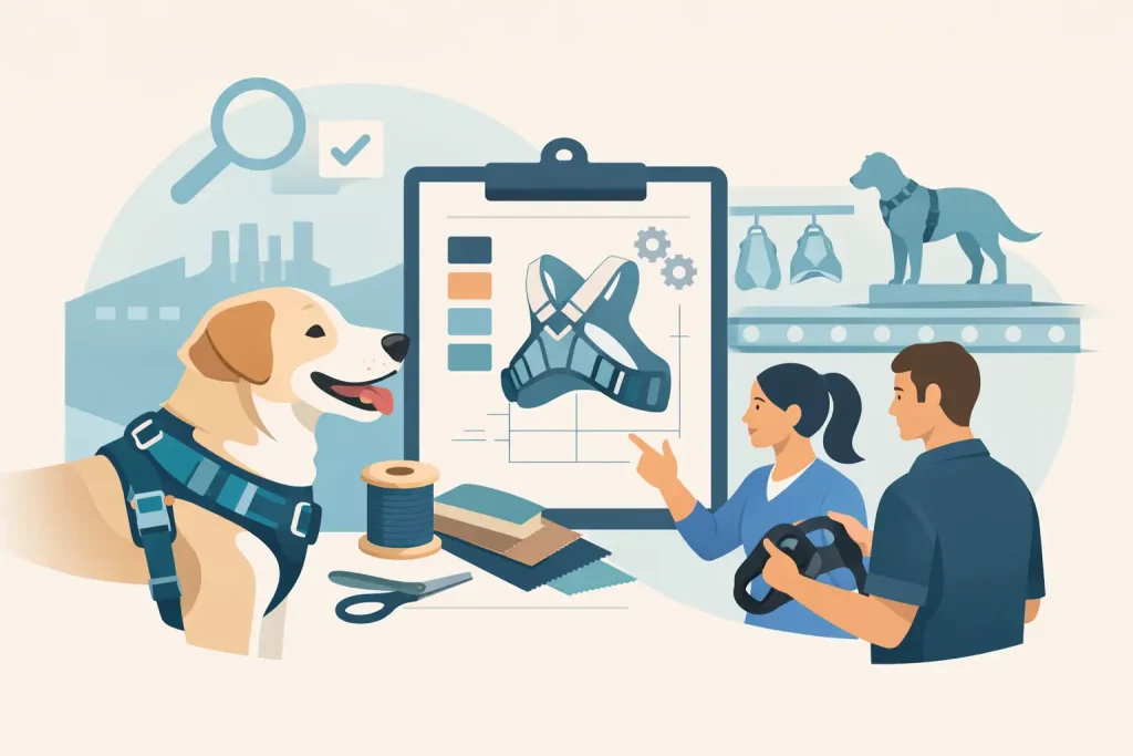 Choosing a Custom Dog Harness Manufacturer