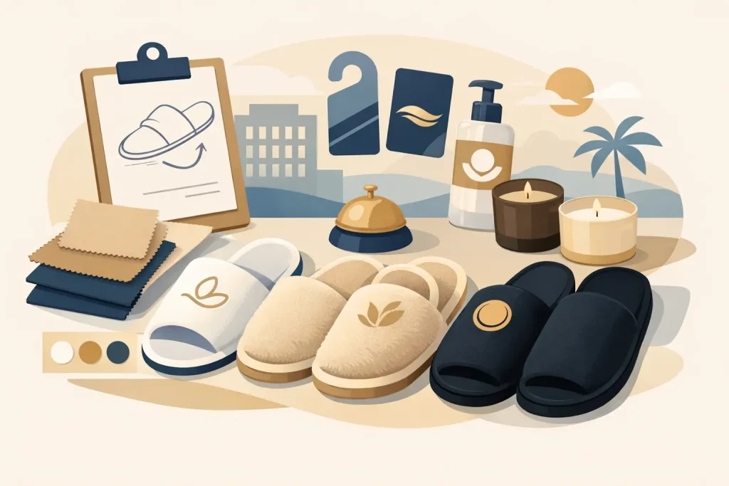 Custom Hotel Slippers Wholesale That Fits Your Brand