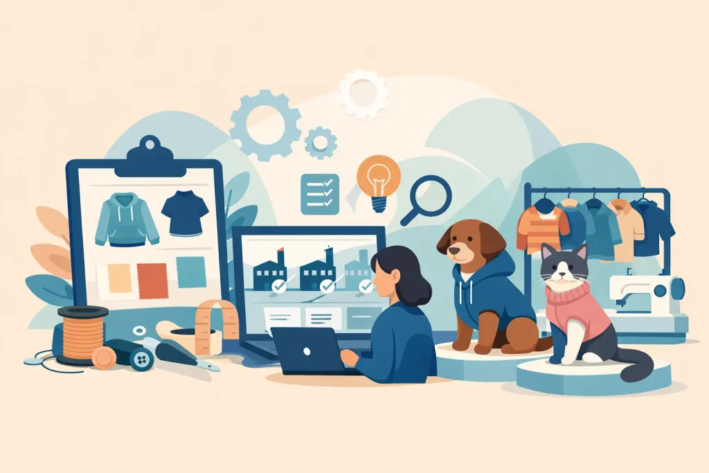 How to Choose a Custom Pet Clothing Manufacturer