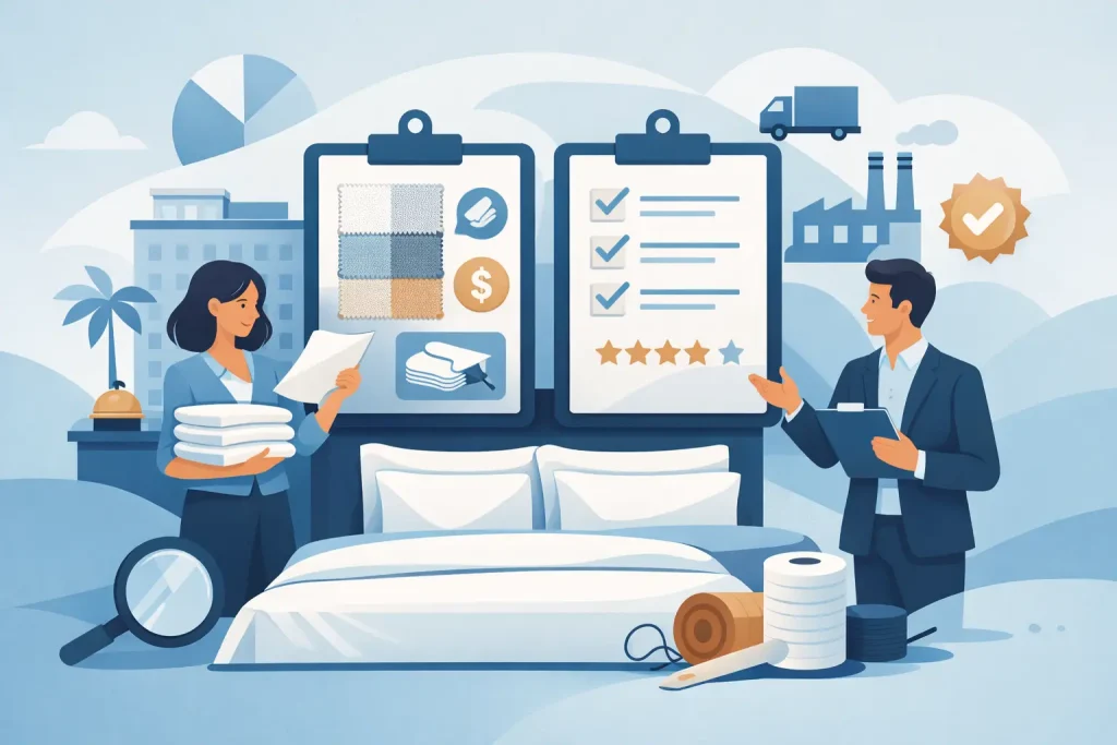 How to Choose a Hotel Bed Sheets Supplier