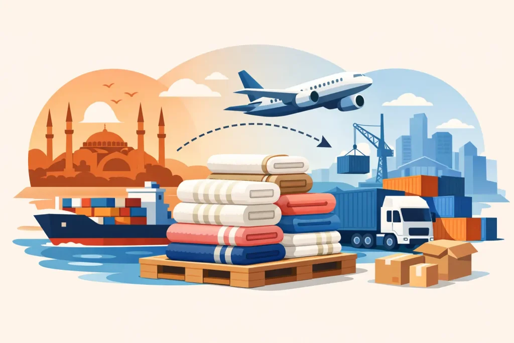 How to Import Towels Directly From Turkey