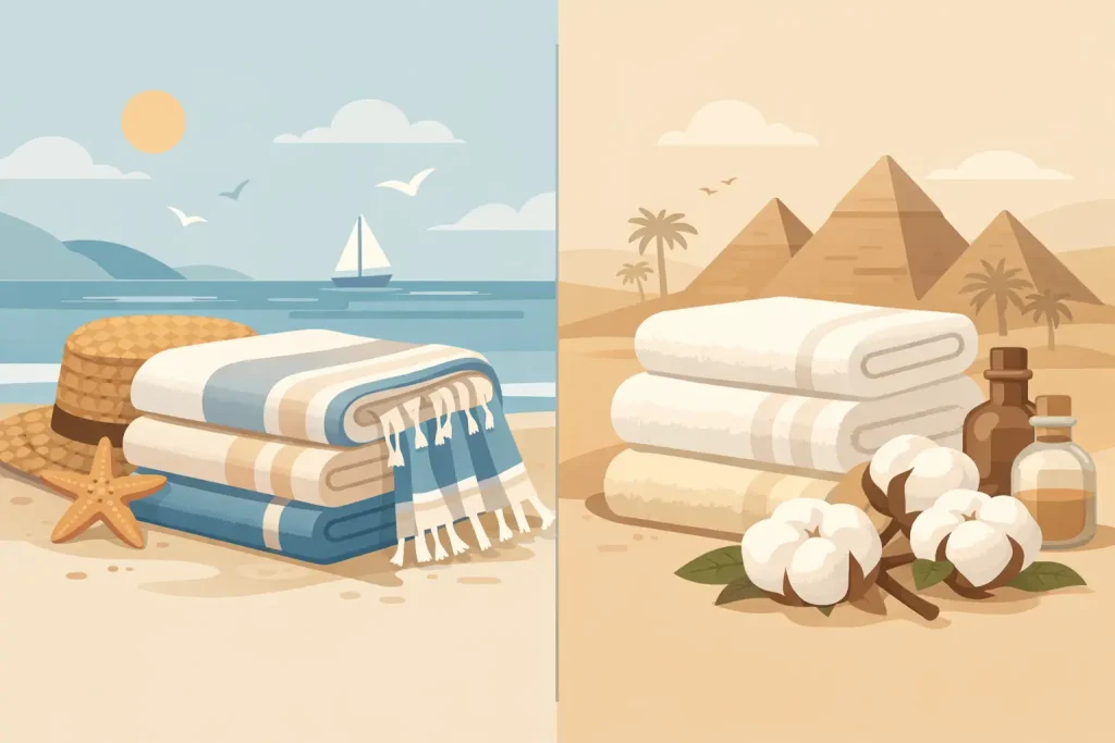 Turkish Towels vs Egyptian Cotton: Better?