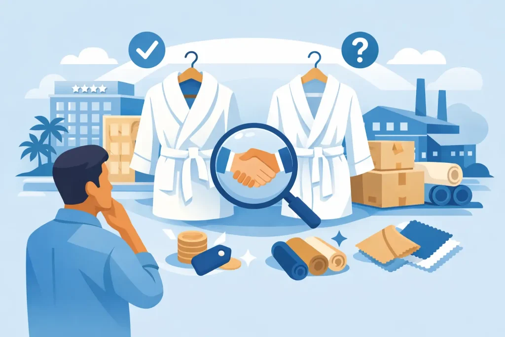 How to Choose a Hotel Bathrobes Supplier