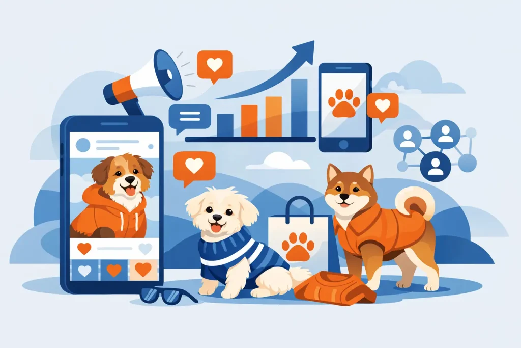 Social Media Marketing for Dog Clothing: What Actually Works