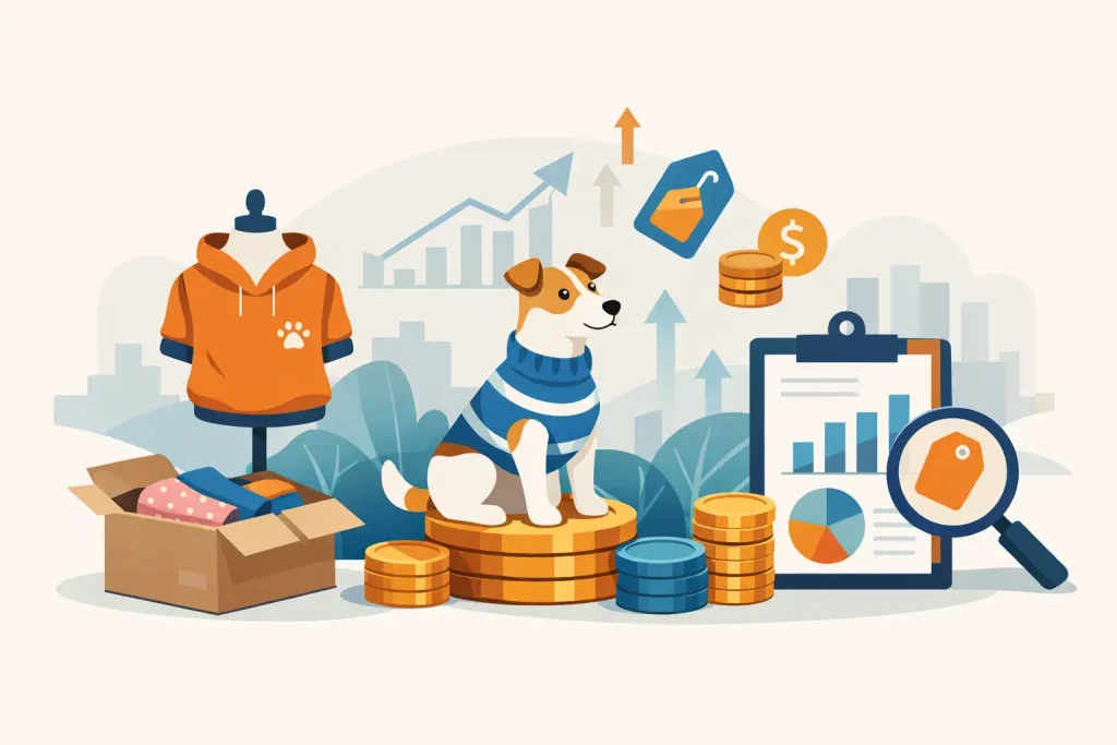 What's the Average Markup on Dog Apparel?