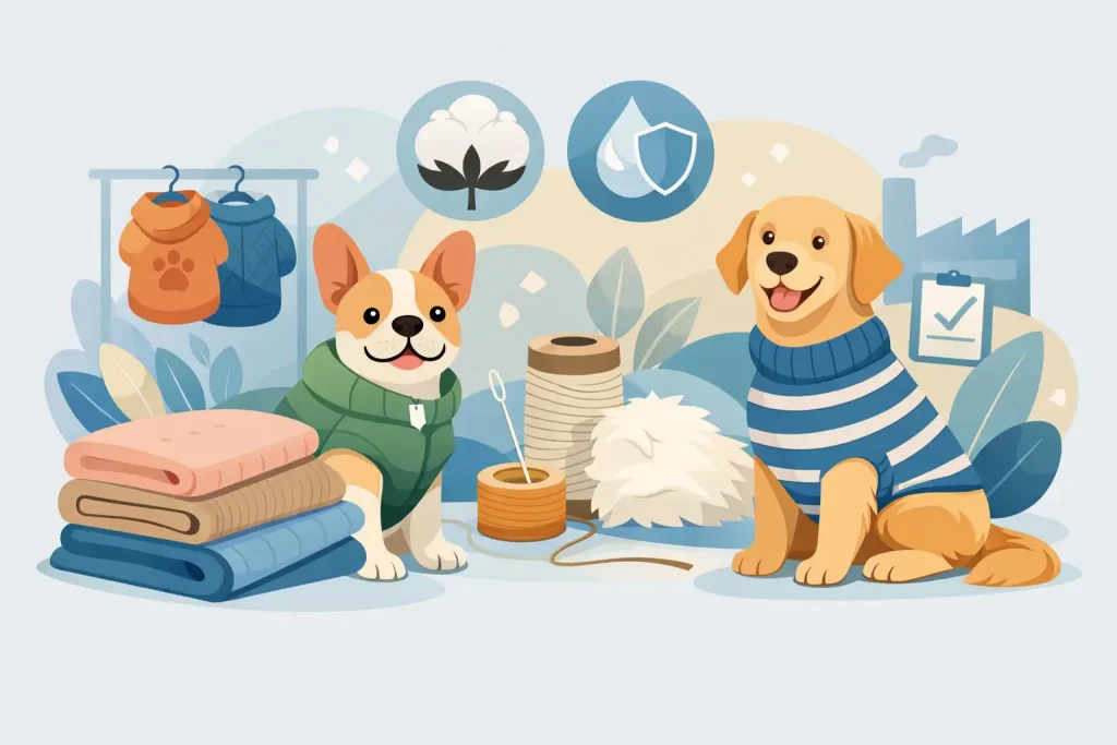Best Materials for Quality Dog Clothes to Resell