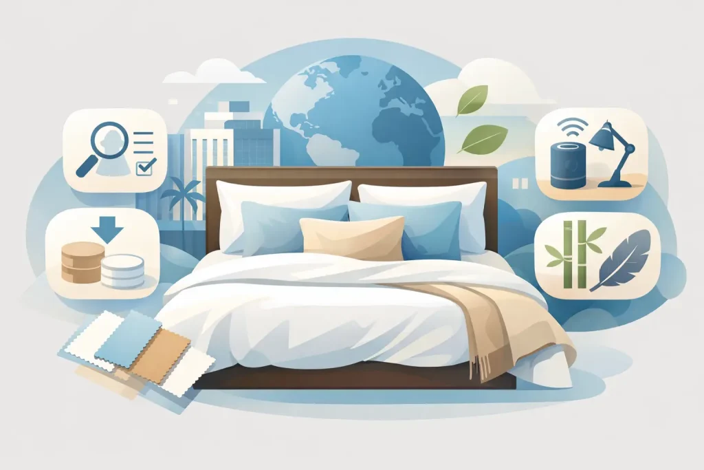 Hotel Bedding Trends 2026 for Smarter Buying