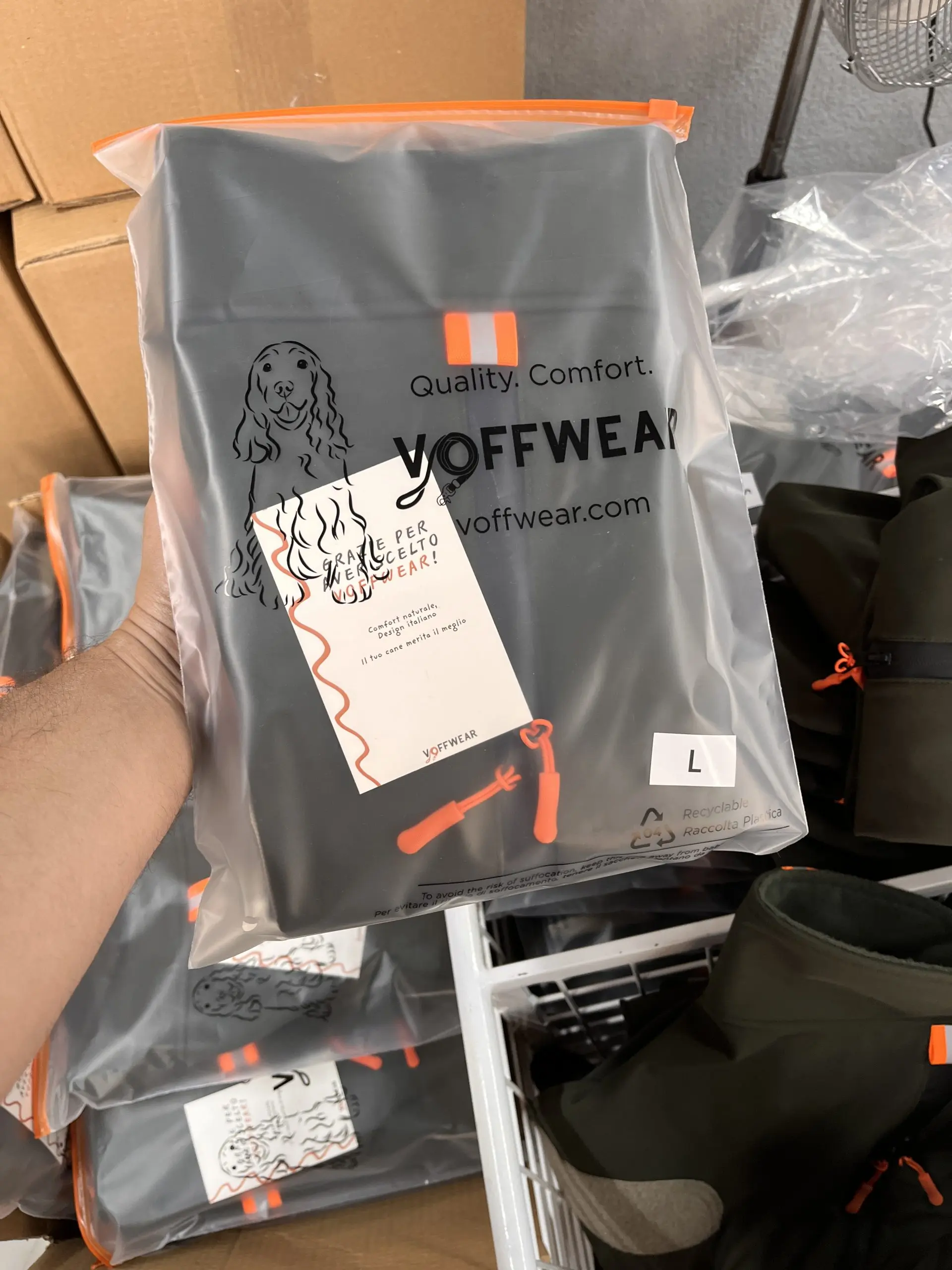 CUSTOM logo packaging