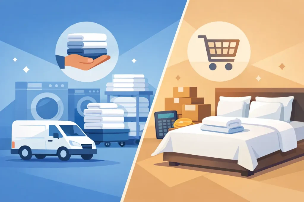 Hotel Linen Rental Versus Buying Compared
