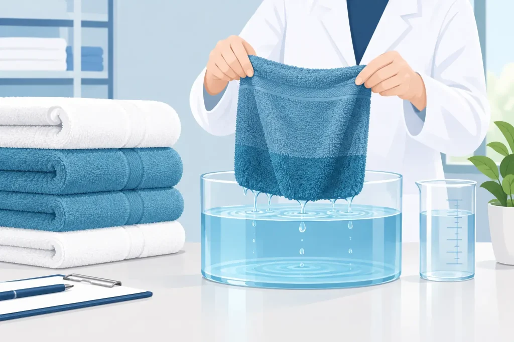 How to Test Towel Absorbency for Bulk Orders